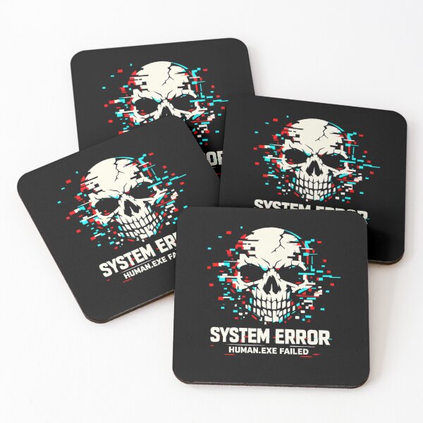 Item preview, Glitch Skull System Error T-Shirt | Cyberpunk Digital Decay Skull RGB Glitch Graphic Tee designed and sold by JonelCrafts.