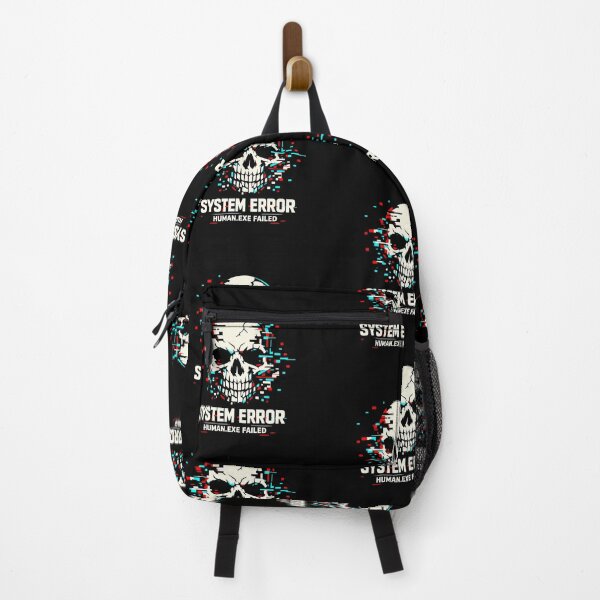 Item preview, Glitch Skull System Error T-Shirt | Cyberpunk Digital Decay Skull RGB Glitch Graphic Tee designed and sold by JonelCrafts.
