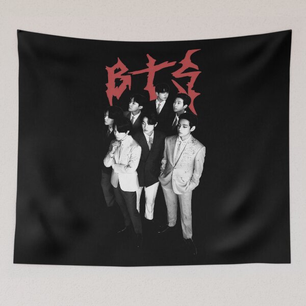 Item preview, B.T.S Kpop Boy Band World Tour Vintage designed and sold by KenveLaova.
