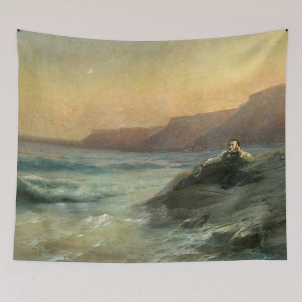 Item preview, Pushkin on the coast Black Sea designed and sold by SharonTheFirst.