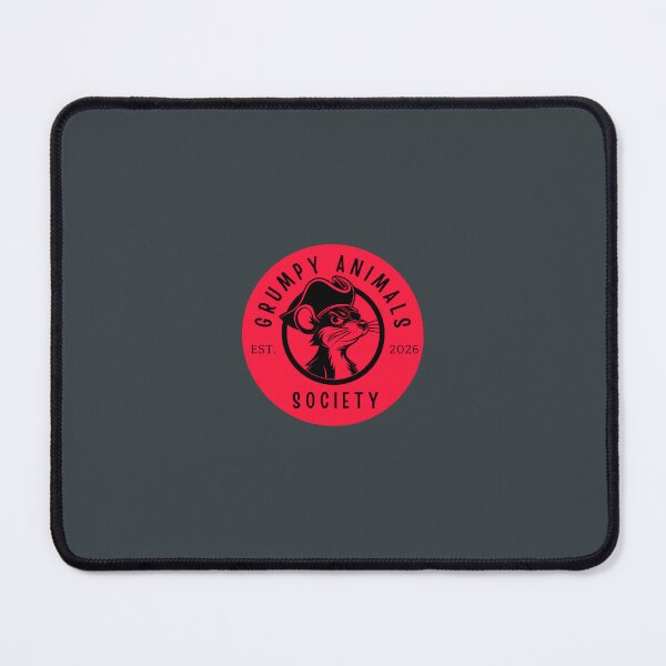 Item preview, The Grumpy Animals Society – Official Pirate Rat Emblem Logo designed and sold by grumpyanimals.