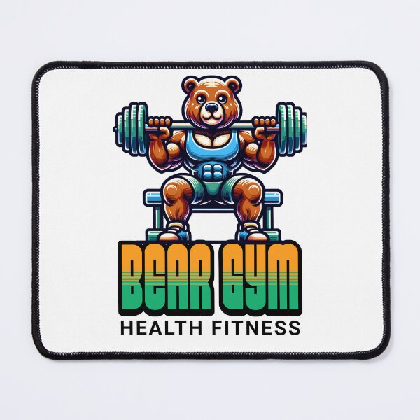 Item preview, Bear Gym – Strength & Fitness Lifestyle designed and sold by ByZimbo.