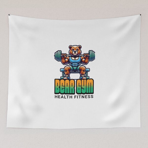 Item preview, Bear Gym – Strength & Fitness Lifestyle designed and sold by ByZimbo.