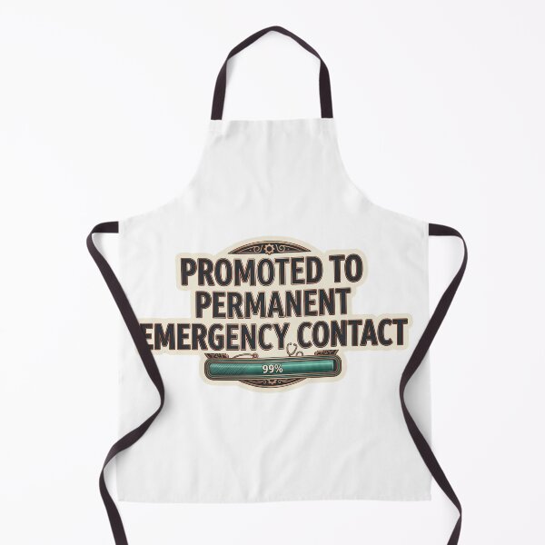 Item preview, Promoted To Permanent Emergency Contact - Funny Engagement & Anniversary Gift Sticker designed and sold by Psychlee Best Finds.