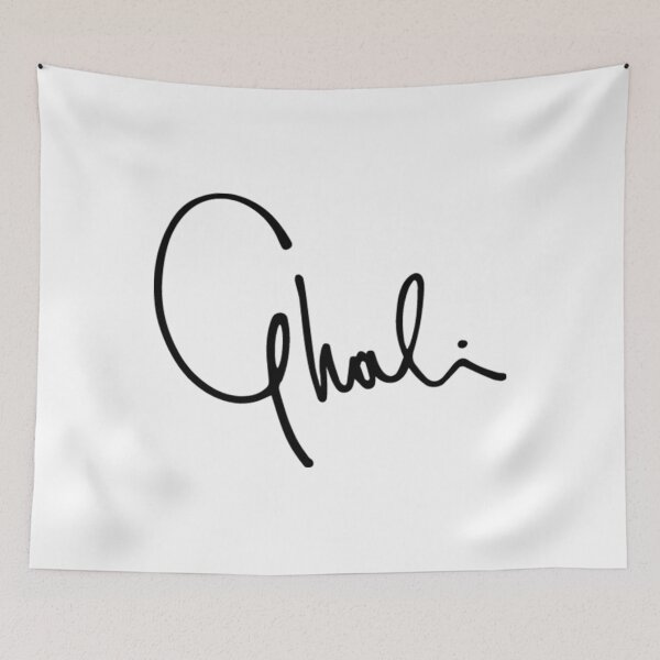 Item preview, Ghali Rapper Italiano - Versión Negra designed and sold by EvelynPolizziCo.