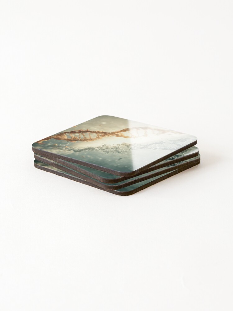 Thumbnail 4 of 5, Coasters (Set of 4), Lefthu designed and sold by RicoInStudios.