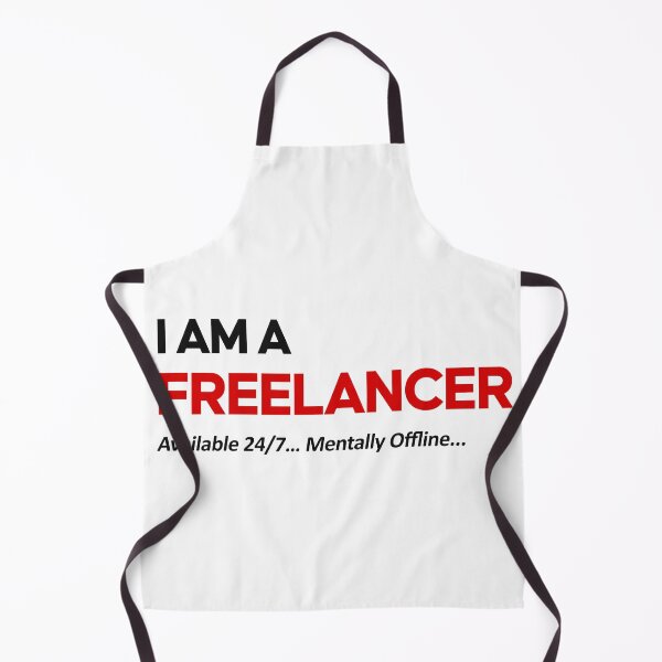 Item preview, I Am A Freelancer – Available 24/7 Mentally Offline Funny Freelancer Meme Work From Home Humor designed and sold by amareshdas008.