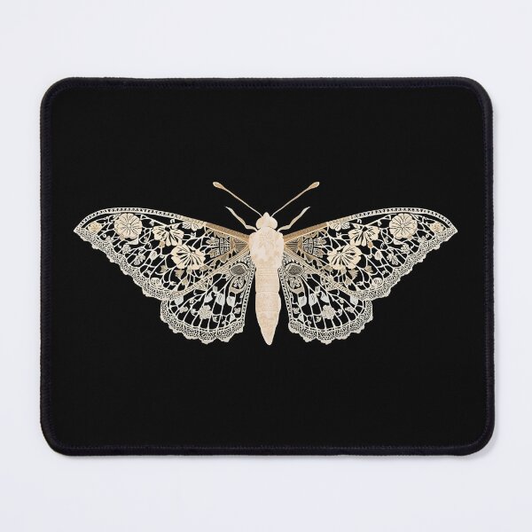 Item preview, Moth in white designed and sold by uunaa.