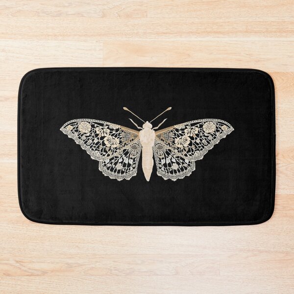 Item preview,  Moth in white designed and sold by uunaa.