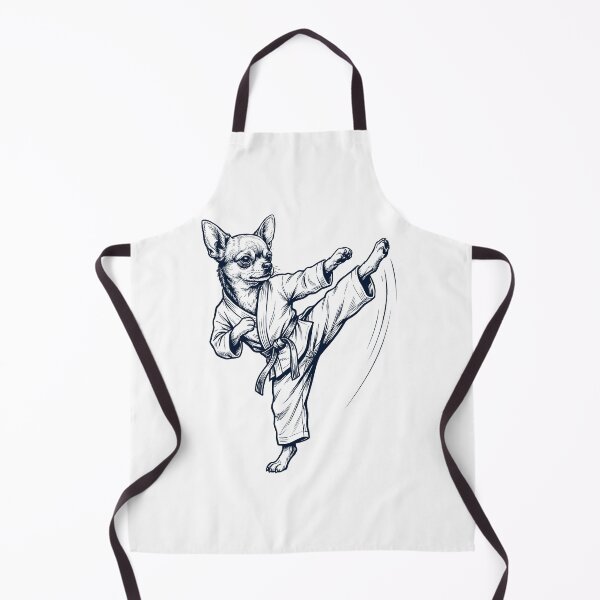 Item preview, Vintage Chihuahua Doing Karate Martial Art Dog Lover designed and sold by TerryConnells.