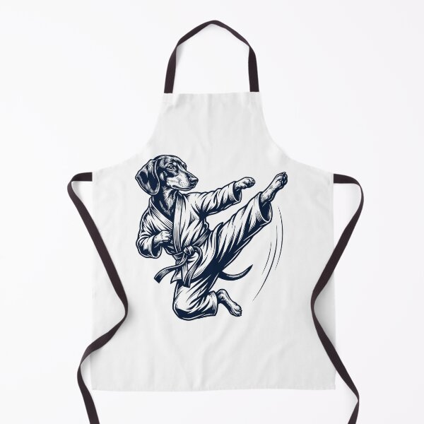 Item preview, Vintage Dachshund Doing Karate Martial Art Dog Lover designed and sold by TerryConnells.