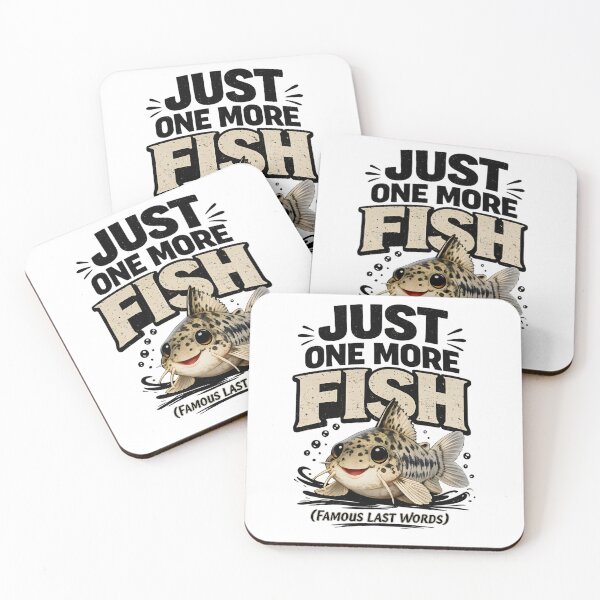 Item preview, Just One More Fish designed and sold by Calacoejoe.