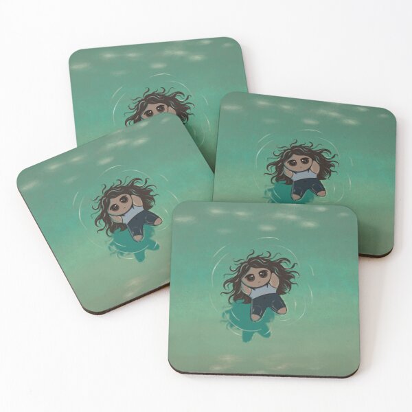 Item preview, Niña nadando en el lago designed and sold by StarryDaze.