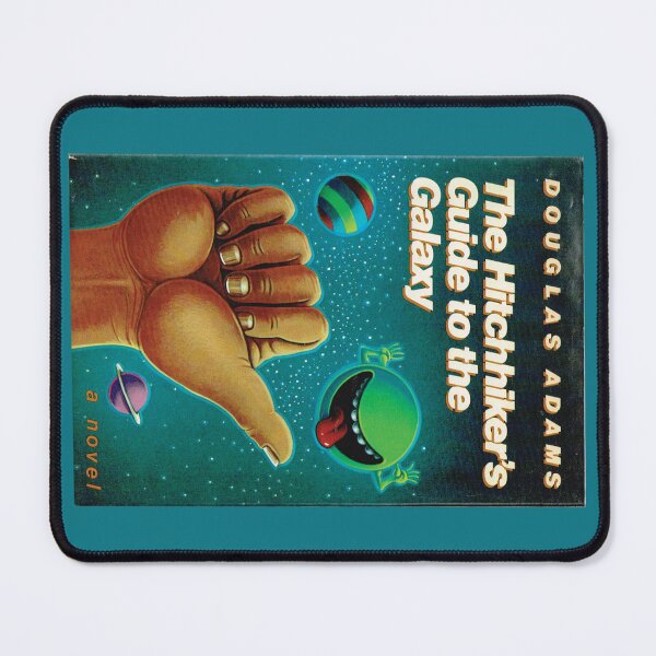 Item preview, The Hitchhiker's Guide to the Galaxy - First Edition Cover - Douglas Adams designed and sold by Mr Mustard Prints.