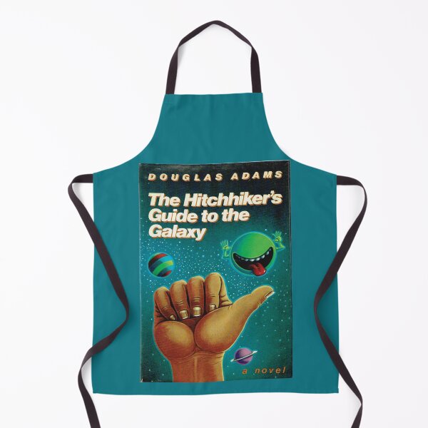 Artikelvorschau, Per Anhalter durch die Galaxis – Cover der Erstausgabe – Douglas Adams entworfen und verkauft von Mr Mustard Prints.