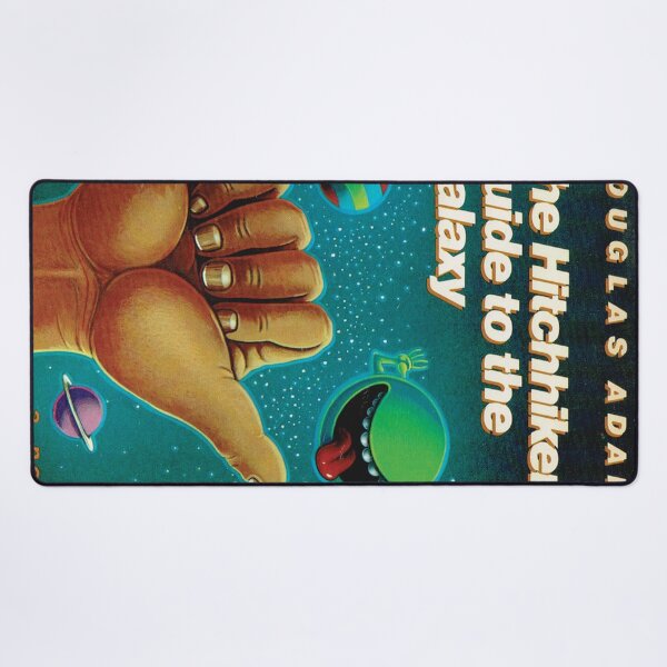 Item preview, The Hitchhiker's Guide to the Galaxy - First Edition Cover - Douglas Adams designed and sold by Mr Mustard Prints.