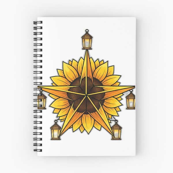 Item preview, Sunflower Star Lantern Crest designed and sold by pumsquare.