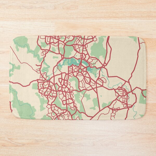 Item preview, Canberra Map (Australia) designed and sold by MapsByLeo.