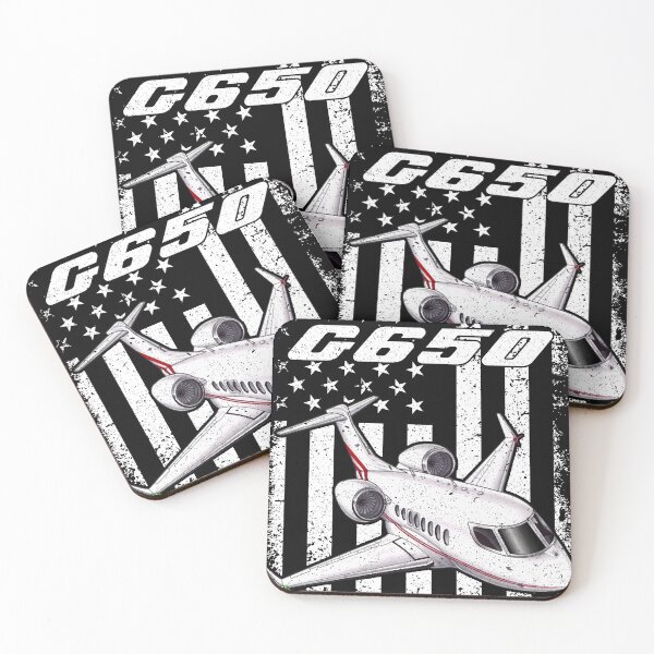 Item preview, C650 Private Jet American Flag Aviation designed and sold by Emberglowo.