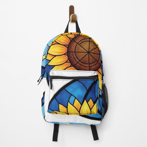 Item preview, Sunflower Stained Glass Moon Window designed and sold by pumsquare.