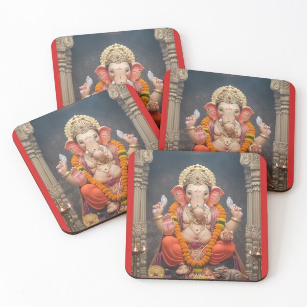 Item preview, Ganpati Bappa Morya Ganesh Sticker Hindu Spiritual PNG designed and sold by SouravDesigns.