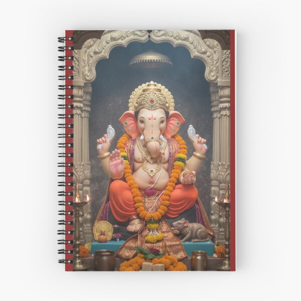 Item preview, Ganpati Bappa Morya Ganesh Sticker Hindu Spiritual PNG designed and sold by SouravDesigns.