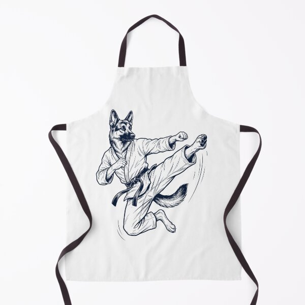 Item preview, Vintage German Shepherd Doing Karate Martial Art Dog Lover designed and sold by TerryConnells.
