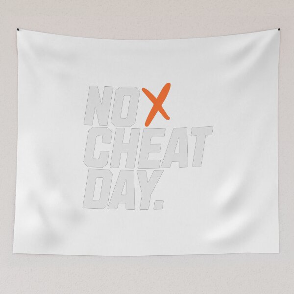 Item preview, No Cheat Day – Discipline & Fitness designed and sold by ByZimbo.