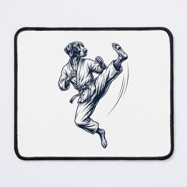 Item preview, Vintage German Shorthaired Pointer Doing Karate Martial Art Dog Lover designed and sold by TerryConnells.