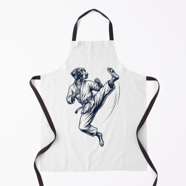 Item preview, Vintage German Shorthaired Pointer Doing Karate Martial Art Dog Lover designed and sold by TerryConnells.