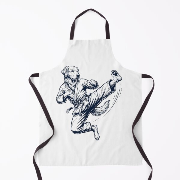 Item preview, Vintage Golden Retriever Doing Karate Martial Art Dog Lover designed and sold by TerryConnells.