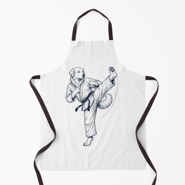 Item preview, Vintage Great Pyrenees Doing Karate Martial Art Dog Lover designed and sold by TerryConnells.