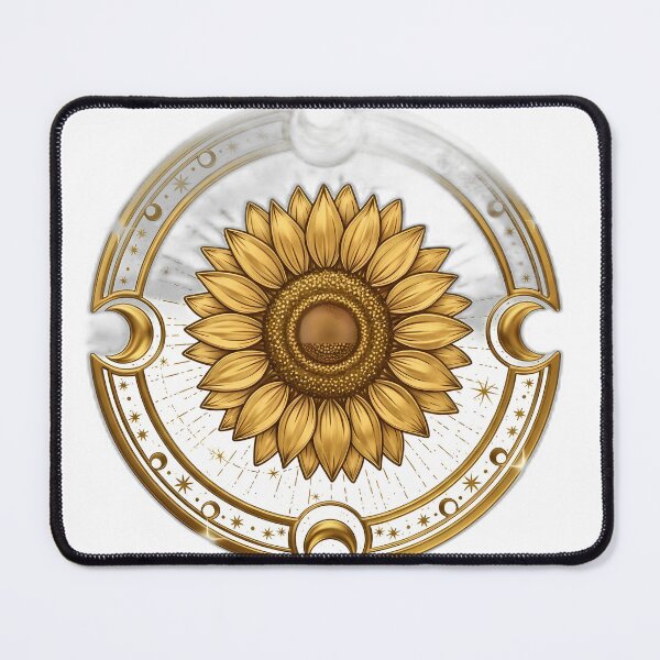 Item preview, Golden Sunflower Tarot Charm designed and sold by pumsquare.