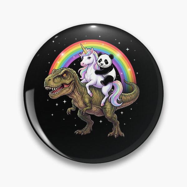 Item preview, Rainbow Panda Unicorn T Rex Dinosaur Animal Lover designed and sold by DoodleTortle.