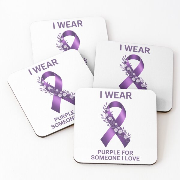 Item preview, Pancreatic Cancer Survivor Support Cancer Awareness Purple Ribbon Cancer Fighter designed and sold by Formatage.