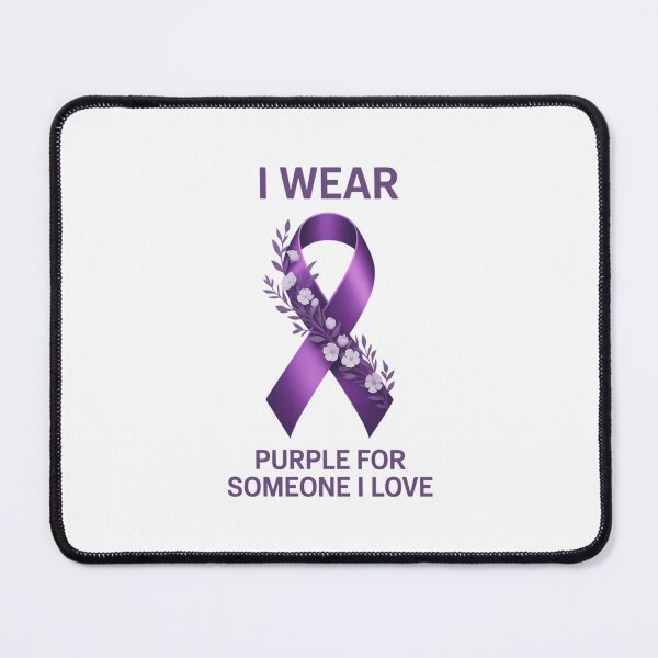 Item preview, Pancreatic Cancer Survivor Support Cancer Awareness Purple Ribbon Cancer Fighter designed and sold by Formatage.