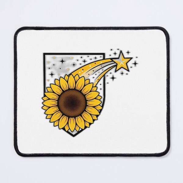 Item preview, Sunflower Shooting Star Crest designed and sold by pumsquare.