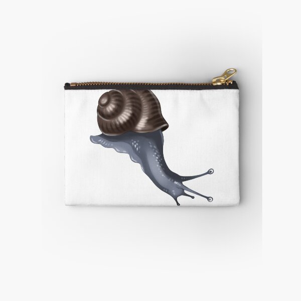Item preview, Snail moving slowly on a surface with a spiral shell and extended body in a natural setting during daytime designed and sold by Ms. Iryna.