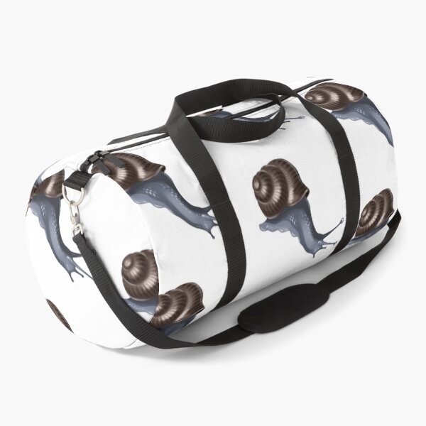 Item preview, Snail moving slowly on a surface with a spiral shell and extended body in a natural setting during daytime designed and sold by Ms. Iryna.