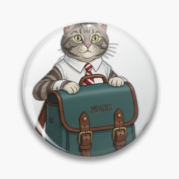 Item preview, Maine Coon Scholar Cat Satchel designed and sold by pumsquare.