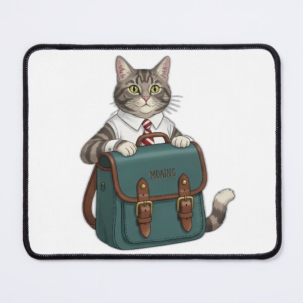 Item preview, Maine Coon Scholar Cat Satchel designed and sold by pumsquare.