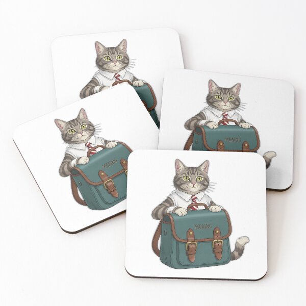 Item preview, Maine Coon Scholar Cat Satchel designed and sold by pumsquare.