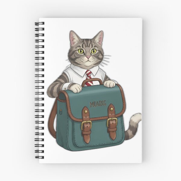 Item preview, Maine Coon Scholar Cat Satchel designed and sold by pumsquare.