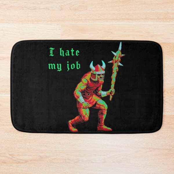 Item preview, I hate my job - Longmoan - Golden Axe parody designed and sold by R-A Designs.