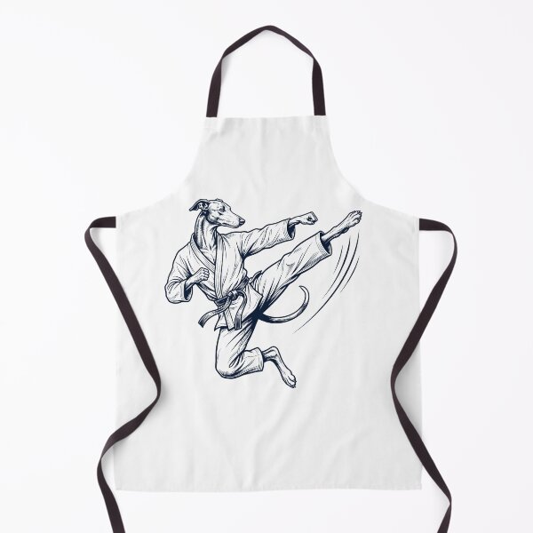 Item preview, Vintage Greyhound Doing Karate Martial Art Dog Lover designed and sold by TerryConnells.
