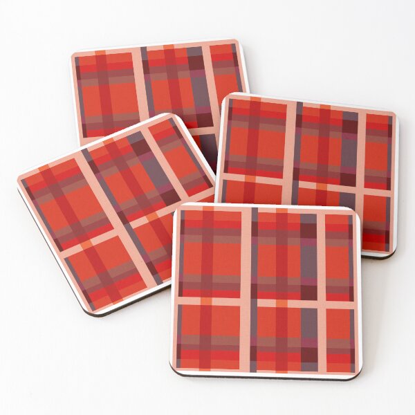 Item preview, Red Plaid Pattern  designed and sold by Nora Gad.
