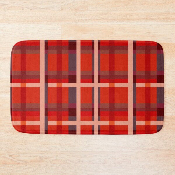 Item preview, Red Plaid Pattern  designed and sold by Nora Gad.