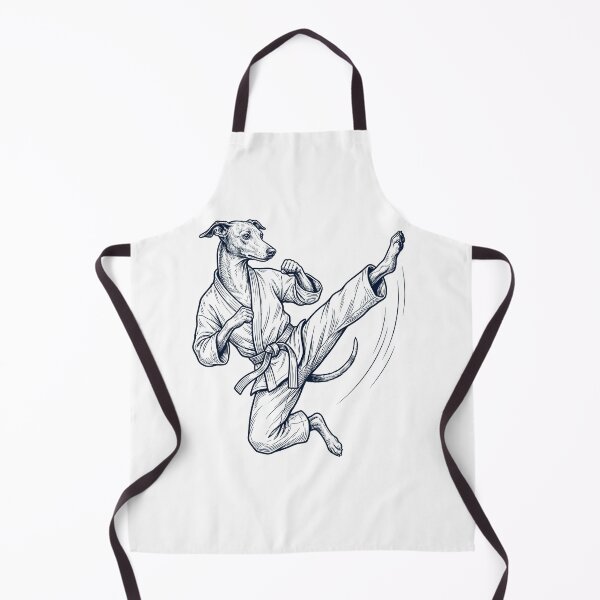 Item preview, Vintage Italian Greyhound Doing Karate Martial Art Dog Lover designed and sold by TerryConnells.