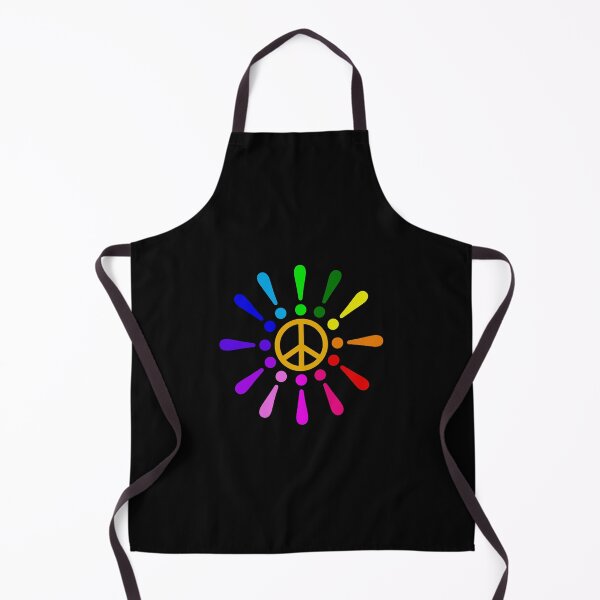 Item preview, Exclamation Peace Flower Dasy Rainbow designed and sold by HoppRock.