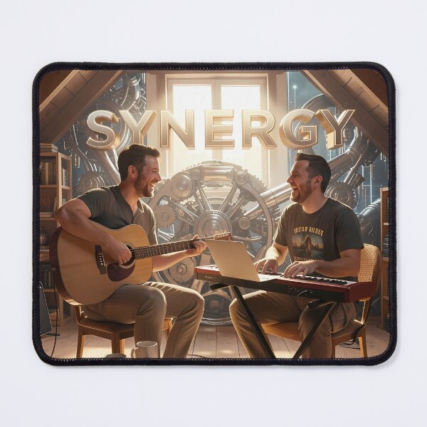 Item preview, Synergy in Sunlit Loft Music Studio Collaboration Scene designed and sold by ArtaFutura.